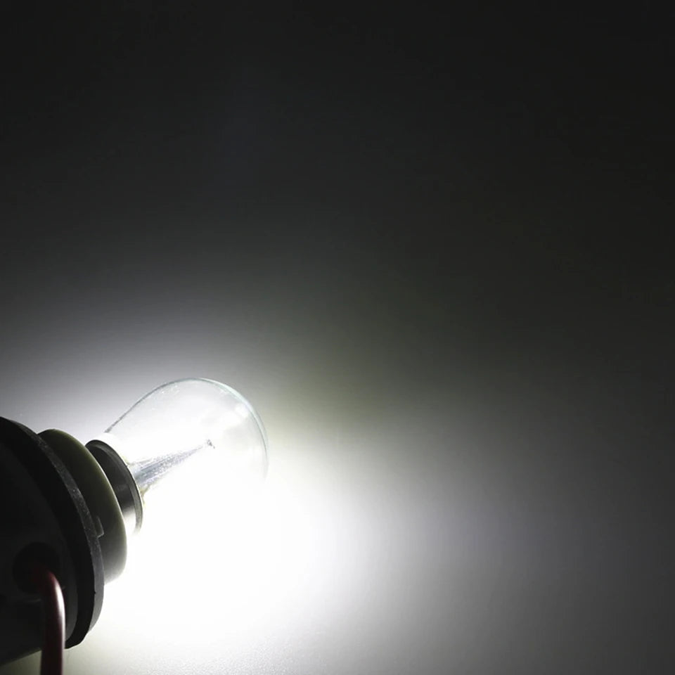 8/16 3030 chips led P21 5W bay15d car light S25 1157 auto vehicle reverse turning signal bulb lamp DRL white 6000K 12v 24v