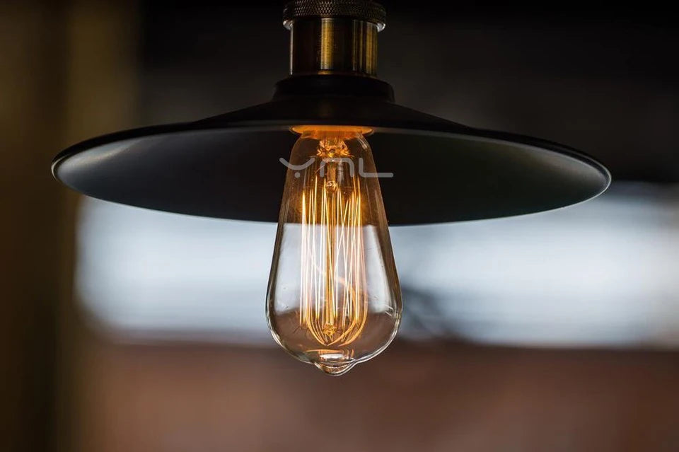 Dimmable Retro Edison Bulb E27 AC 220V 110V 40W Vintage Restaurant Industrial For Decor Indoor Lighting Bulb ST64 G80 G95 G125