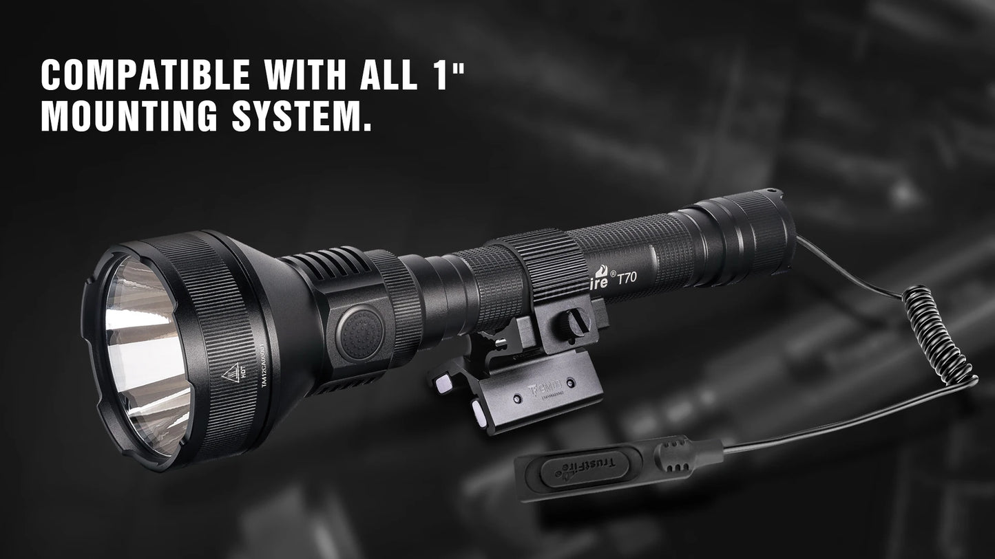 Trustfire T70 Hunting Flashlight 18650 2300lm LED Torch Ultra Powerful Rechargeable Light Tactical Camping Lamp
