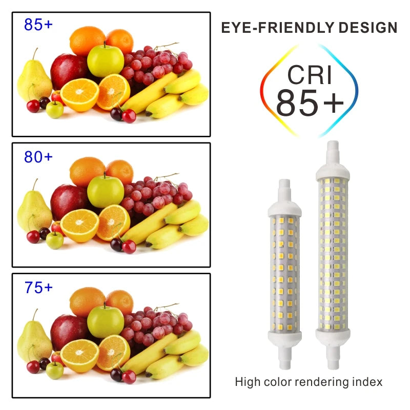 R7S LED 78mm 118mm 135mm r7s Light Bulb 6w 9w 12w SMD 2835 Lampada LED Lamp 220V corn light Energy Saving Replace Halogen Light