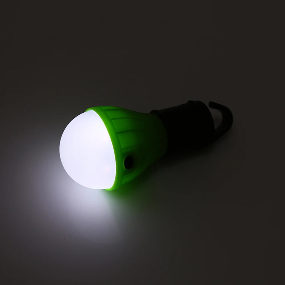 LED Tent Lamp Camping Light Portable LED Lantern Emergency Light Bulb Battery Operated 3 Mode Night Light for Backpacking Hiking