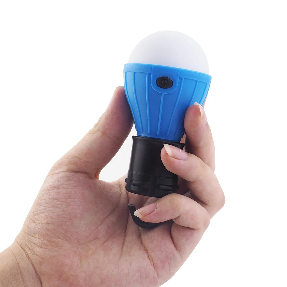 LED Tent Lamp Camping Light Portable LED Lantern Emergency Light Bulb Battery Operated 3 Mode Night Light for Backpacking Hiking