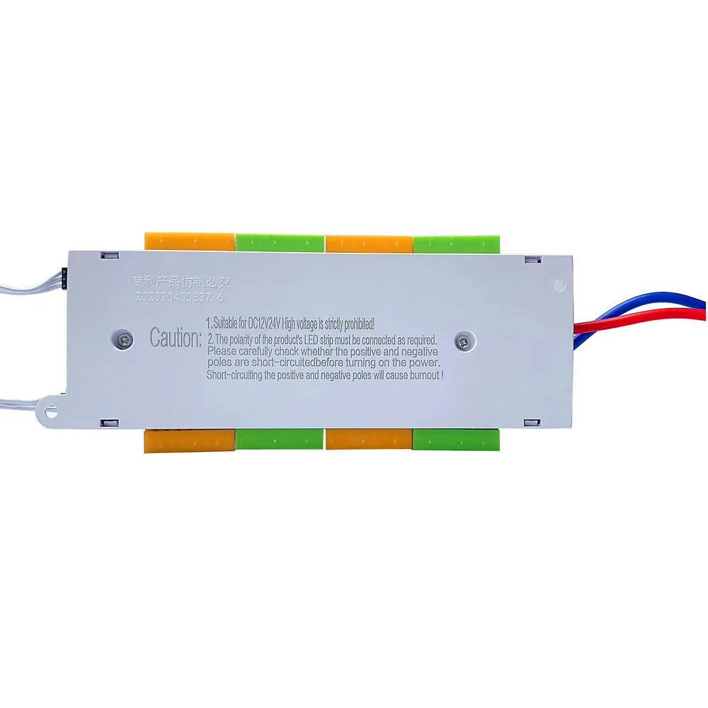 Stair PIR Motion Sensor LED Strip 12V SMD 5050 Lamp Tape + 32 Channels Staircase Step Controller + Power Supply + Connect Wire