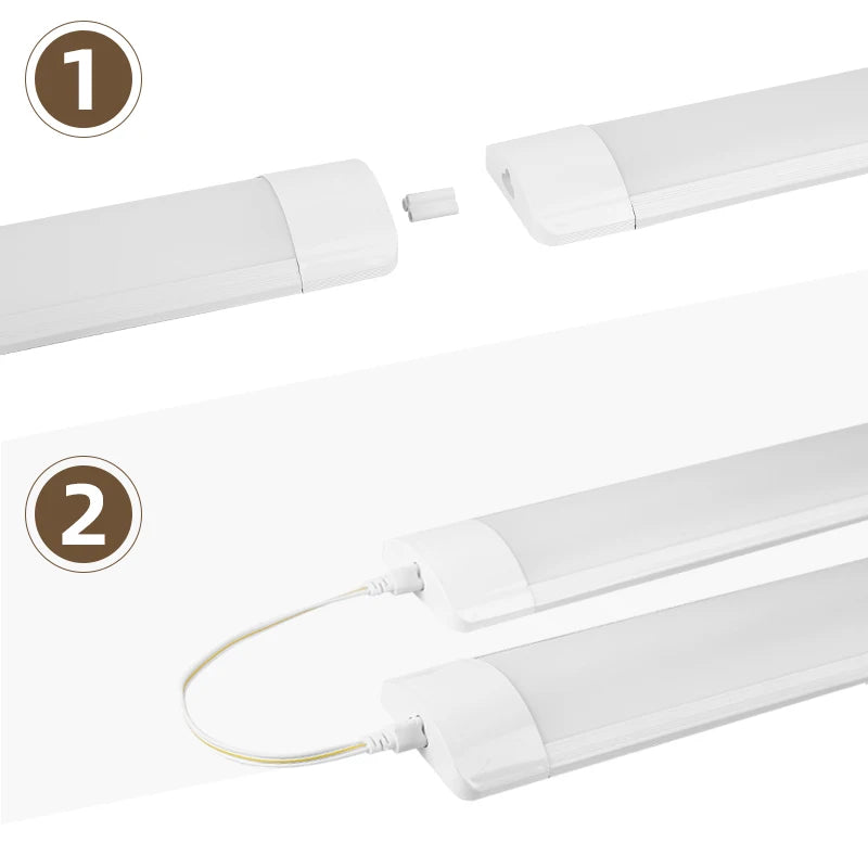 T5 T8 Led Tube Light 220V 30cm 60cm 120cm Wall Lamp Bulb Light Lampada 20W Tobe lampa 2FT 4FT For Home Indoor Kitchen Lighting