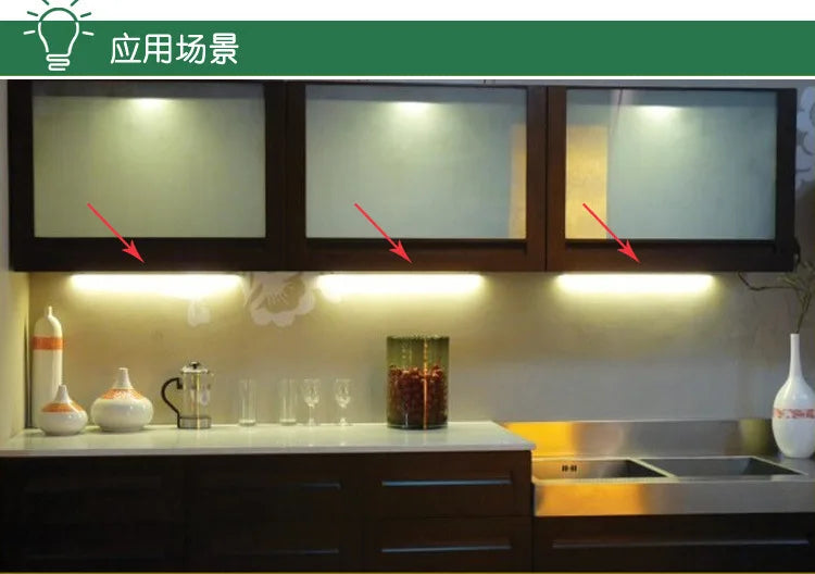 310mm S19 LED tube light 8W Dimmable mirror linestra tube light bathroom wall lamp AC85-265V