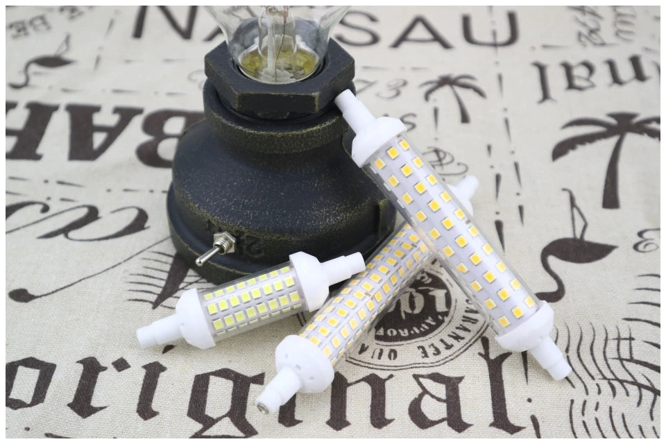 R7S LED 78mm 118mm 135mm r7s Light Bulb 6w 9w 12w SMD 2835 Lampada LED Lamp 220V corn light Energy Saving Replace Halogen Light