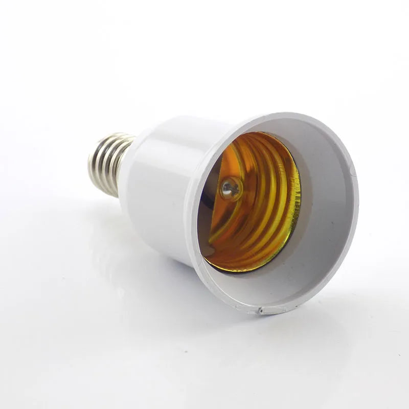 5PCS E14 to E27 Lamp Bulb Socket base Holder Converter 110v 220V Light Adapter Conversion Fireproof home room Lighting