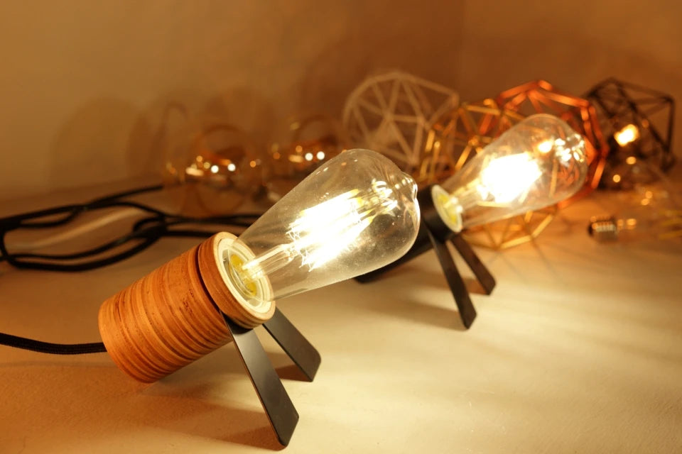LED Filament Bulb E27 E14 Retro Edison Lamp 220V-240V Light Bulb C35 G45 A60 ST64 G80 G95 G125 Glass Bulb Vintage Candle Light