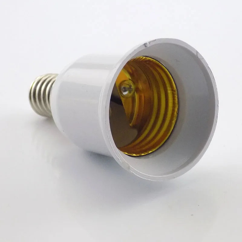5PCS E14 to E27 Lamp Bulb Socket base Holder Converter 110v 220V Light Adapter Conversion Fireproof home room Lighting