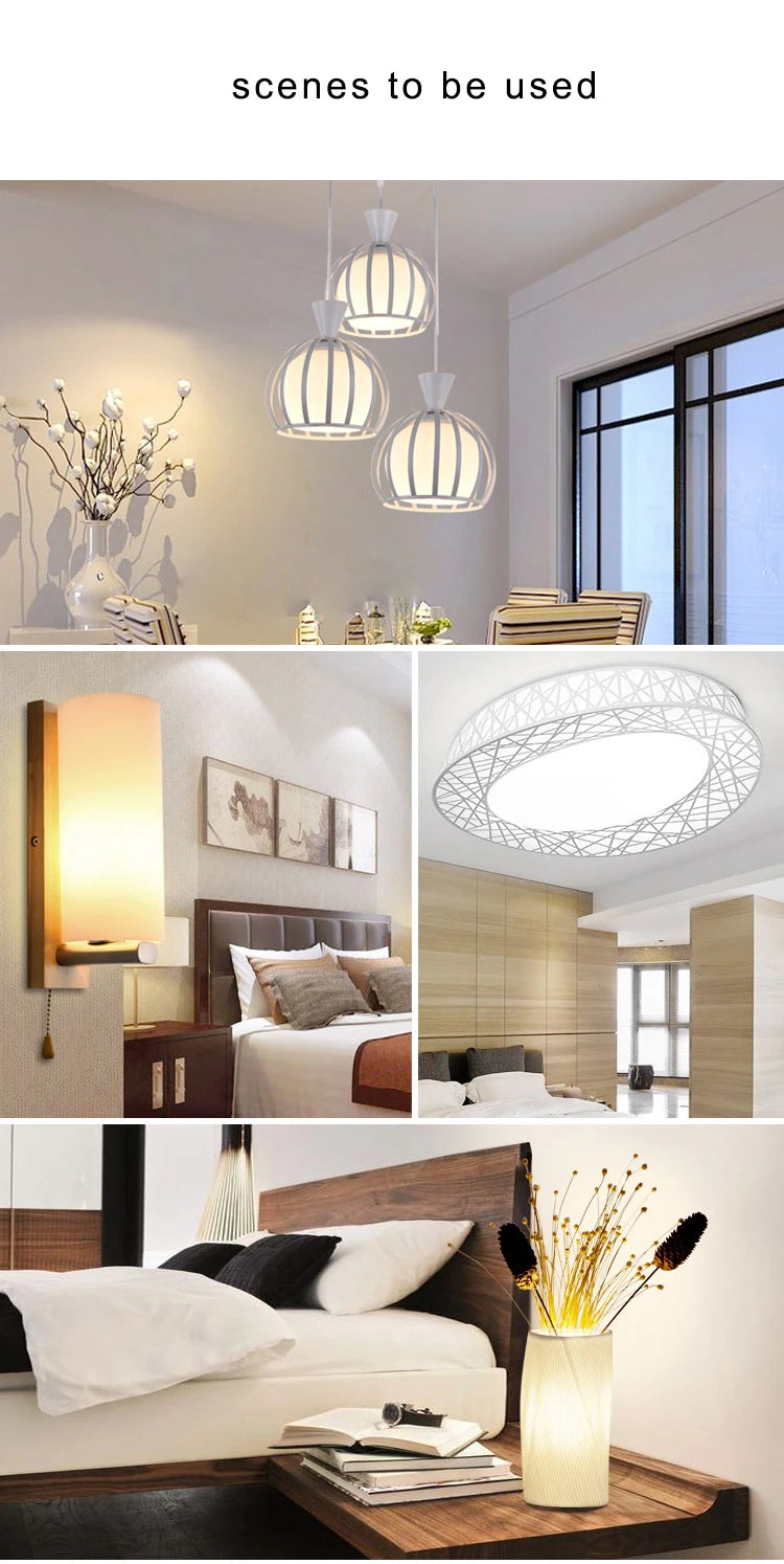 E27 E14 LED Bulb Lights DC 12V smd 2835chip lampada luz E27 lamp 3W 6W 9W 12W 15W 18W spot bulb Led Light Bulbs