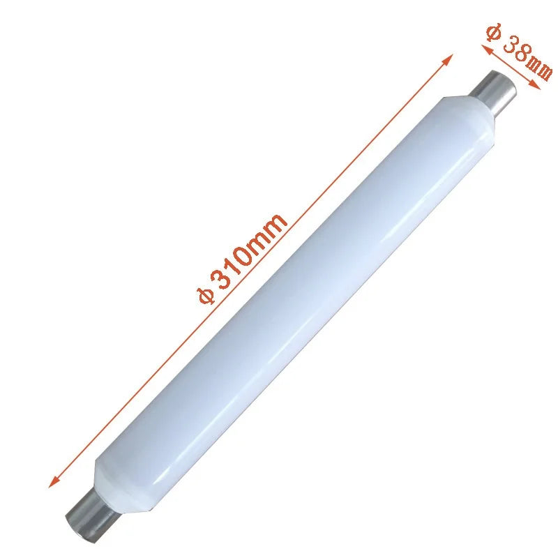 310mm S19 LED tube light 8W Dimmable mirror linestra tube light bathroom wall lamp AC85-265V
