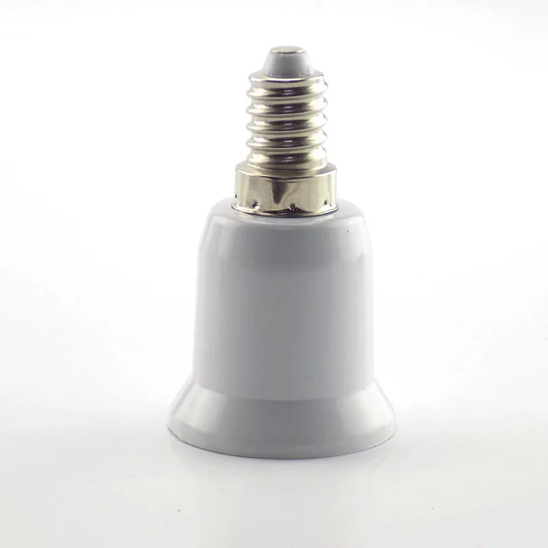 5PCS E14 to E27 Lamp Bulb Socket base Holder Converter 110v 220V Light Adapter Conversion Fireproof home room Lighting