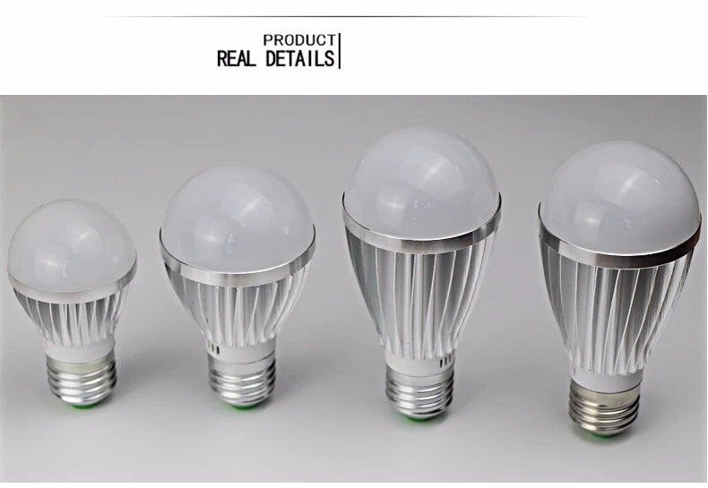 E27 E14 LED Bulb Lights DC 12V smd 2835chip lampada luz E27 lamp 3W 6W 9W 12W 15W 18W spot bulb Led Light Bulbs