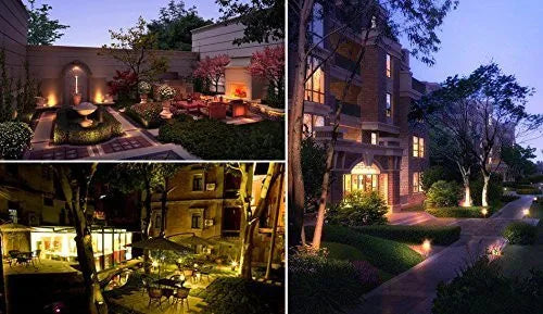 GU10 Garden Lawn Lamp Landscape Spike Light Housing Waterproof Pathway Spot Light Bulb Fitting
