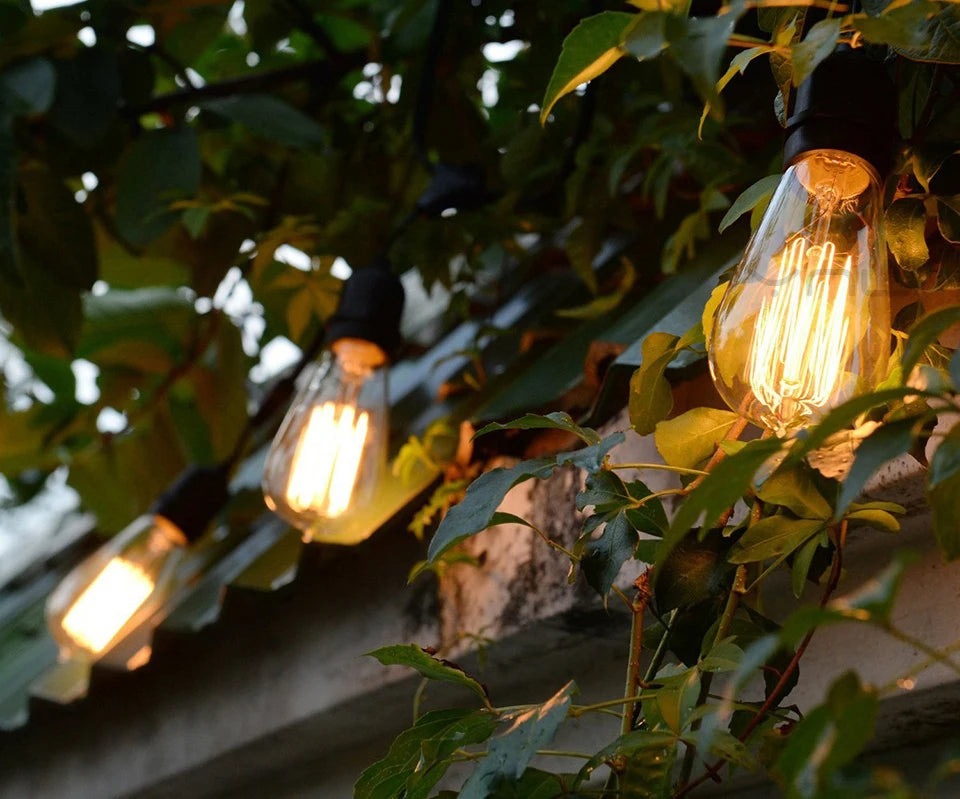 Dimmable Retro Edison Bulb E27 AC 220V 110V 40W Vintage Restaurant Industrial For Decor Indoor Lighting Bulb ST64 G80 G95 G125