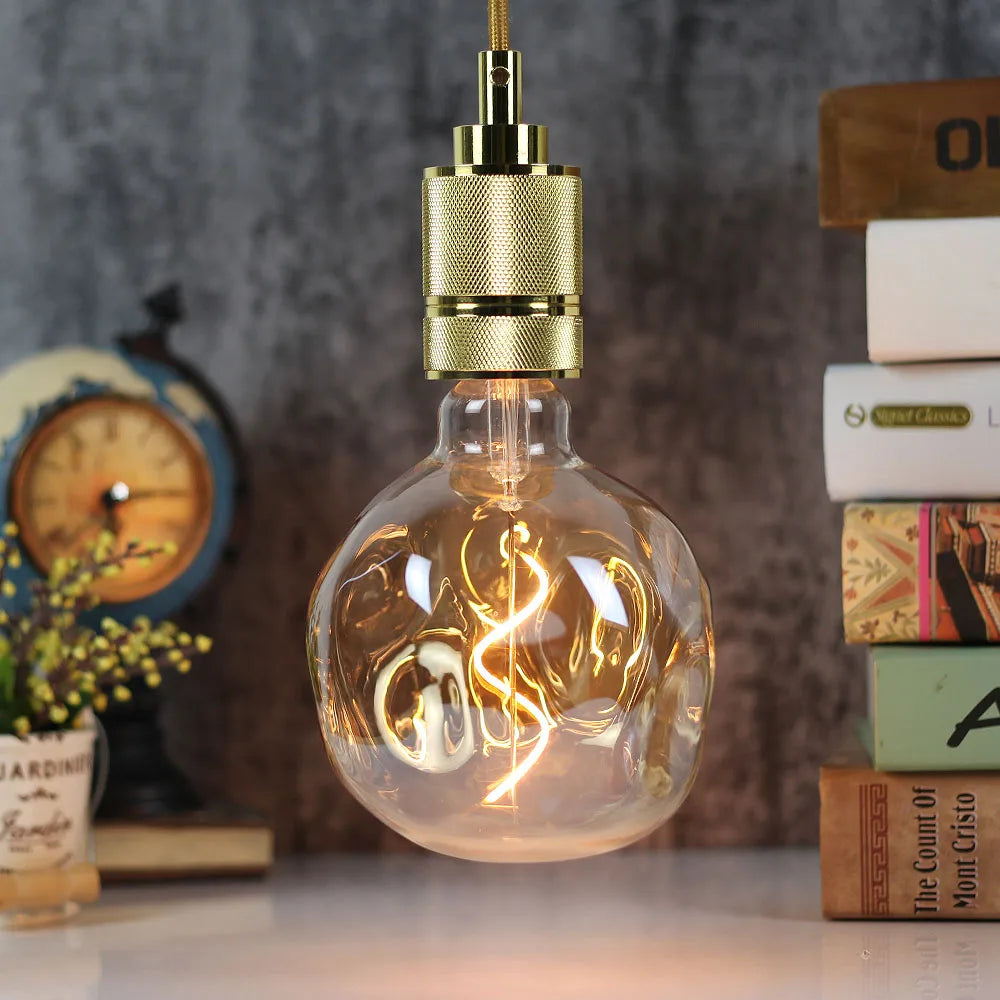TIANFAN Antique Vintage Led Bulb Edison Bulb 4W Dimmable 2000Kelvin 110V 220V Decorative Light Bulb