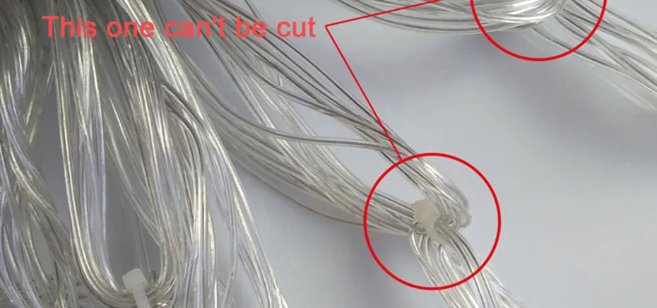 Outdoor Led Curtain Lights String Waterproof Icicle Light Garland On The Window Garden Lamp Fairy Light Christmas New Year Decor