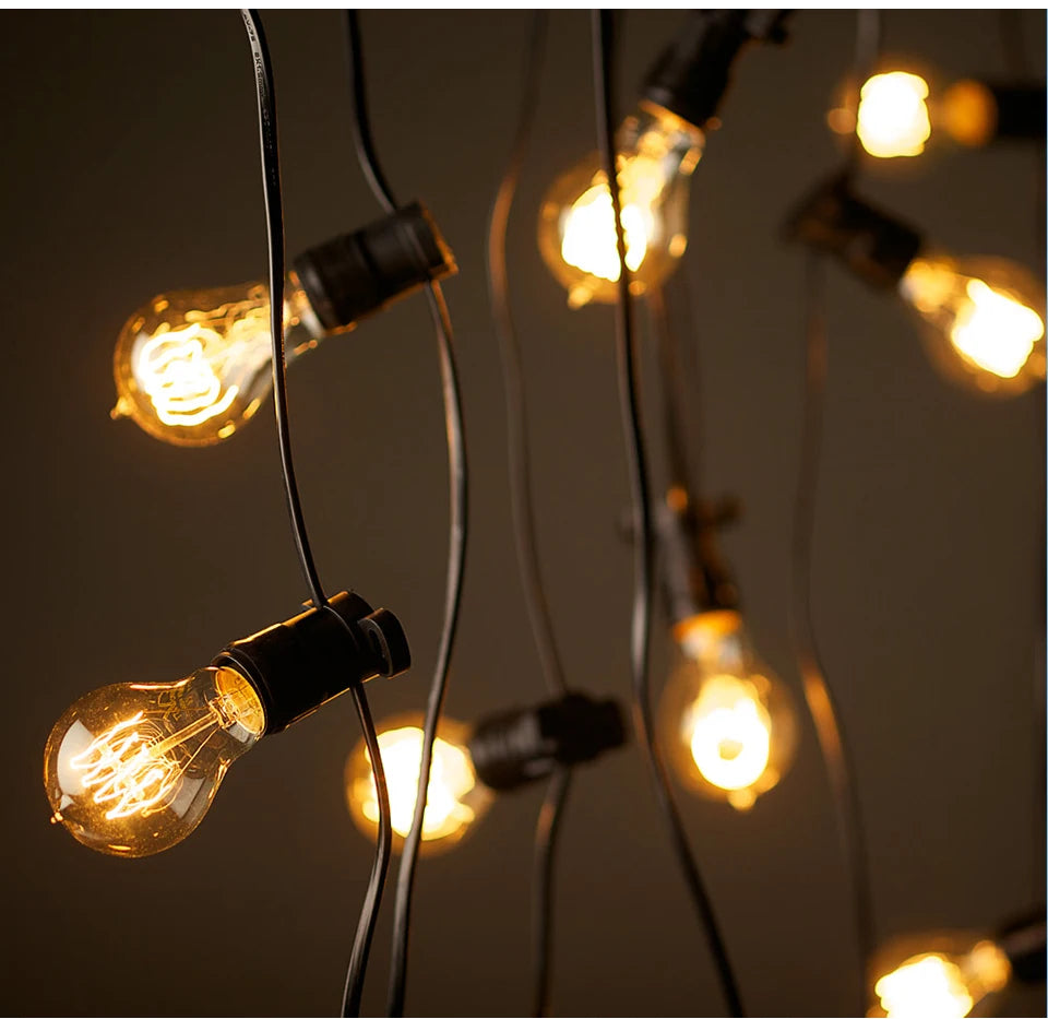 Retro Edison Bulb E27 220V 40W Ampoule Dimmable Vintage Bulb Edison Lamp Incandescent Light Bulb Home Decor Filament Light Bulb