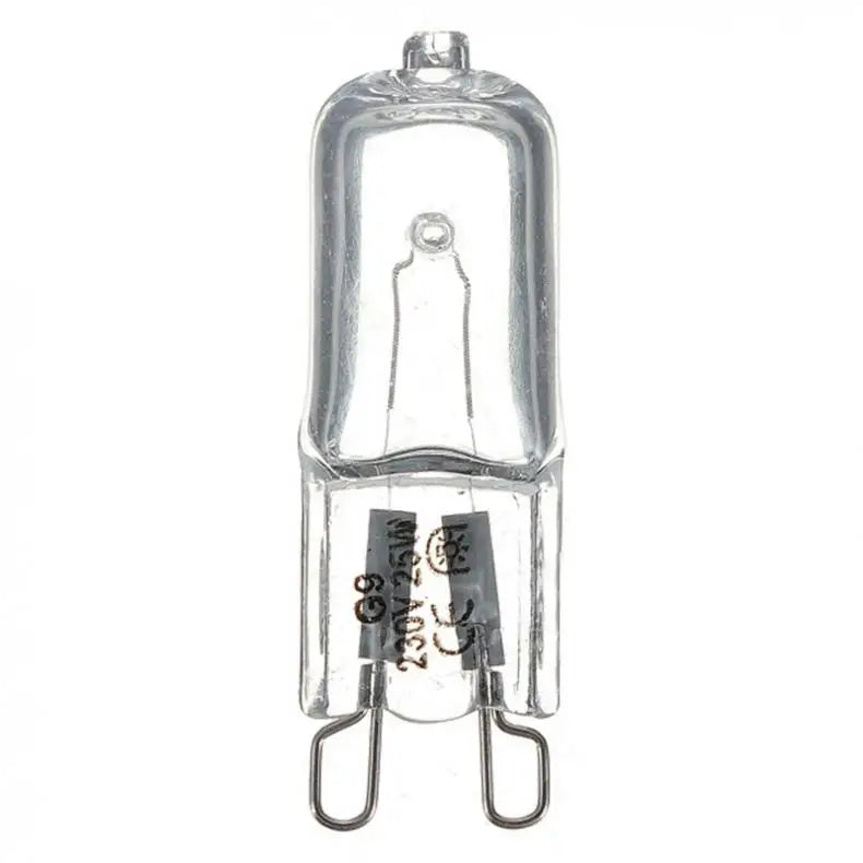 10pcs/lot G9 220-240V 25W 40W 60W Portable Warm White Halogen Bulb Light Lamp 3000-3500K Globe 230V Capsule Clear Bulbs