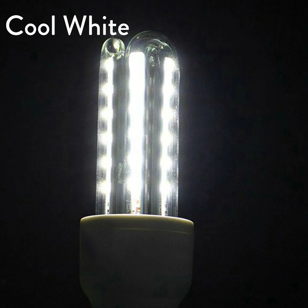 Energy Saving E27 LED Corn Light Bulbs 3W 5W 7W 9W 12W U Tube Fluorescent Neon Flood Lights 220V 110V Home Lamps 360° Lighting
