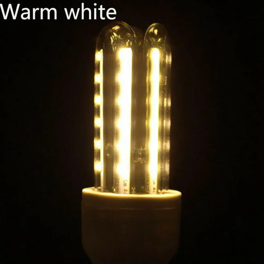 Energy Saving E27 LED Corn Light Bulbs 3W 5W 7W 9W 12W U Tube Fluorescent Neon Flood Lights 220V 110V Home Lamps 360° Lighting