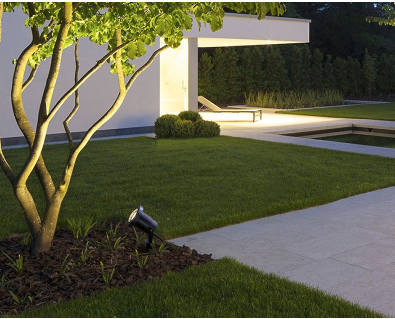 IP65 Outdoor Garden GU10 Mr16 220V 110V LED Lawn Spike Light Pond Path Landscape Spot Light Bulbs