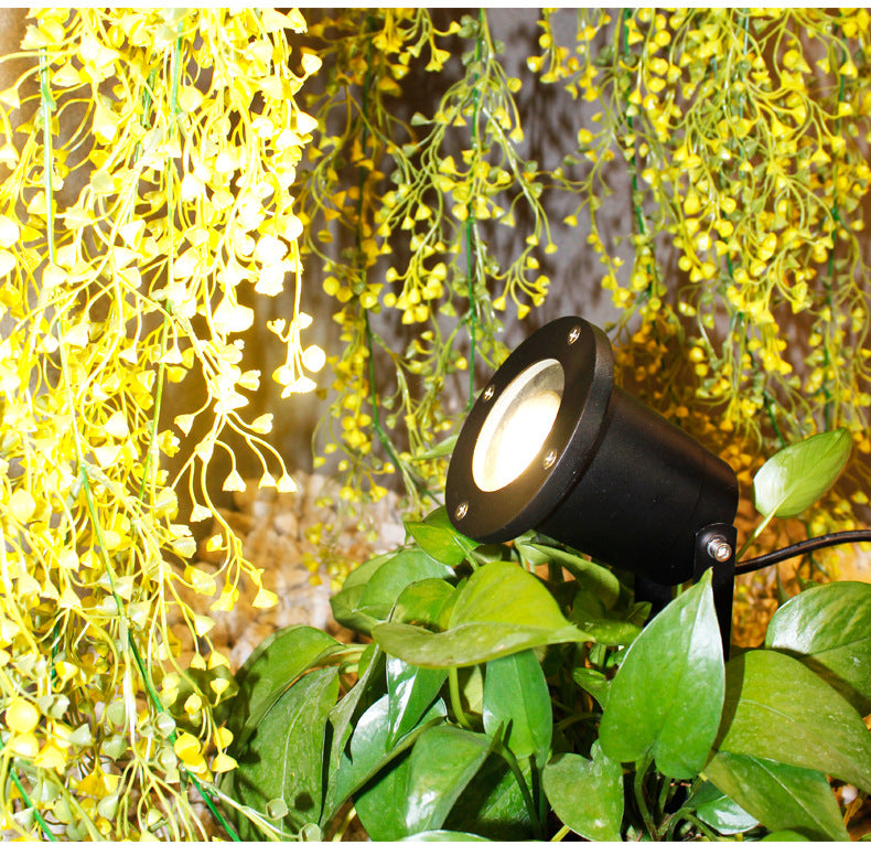 IP65 Outdoor Garden GU10 Mr16 220V 110V LED Lawn Spike Light Pond Path Landscape Spot Light Bulbs
