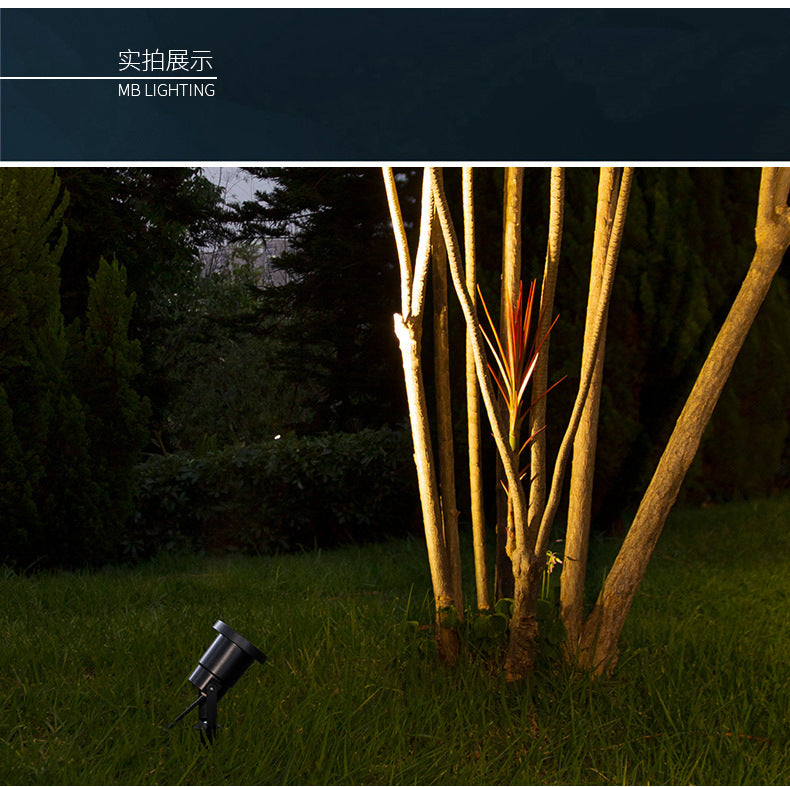 IP65 Outdoor Garden GU10 Mr16 220V 110V LED Lawn Spike Light Pond Path Landscape Spot Light Bulbs