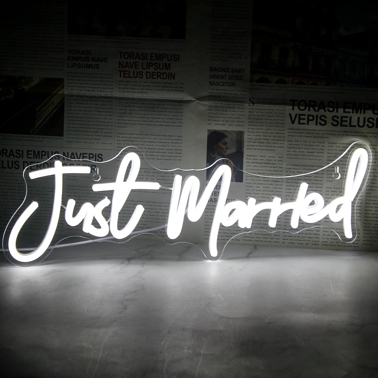 It Was Always You Neon Signs LED Wedding Boda Party Romantic Sign Lights Bedroom Room Decor Art Wall Oh Baby Decoration Lamp