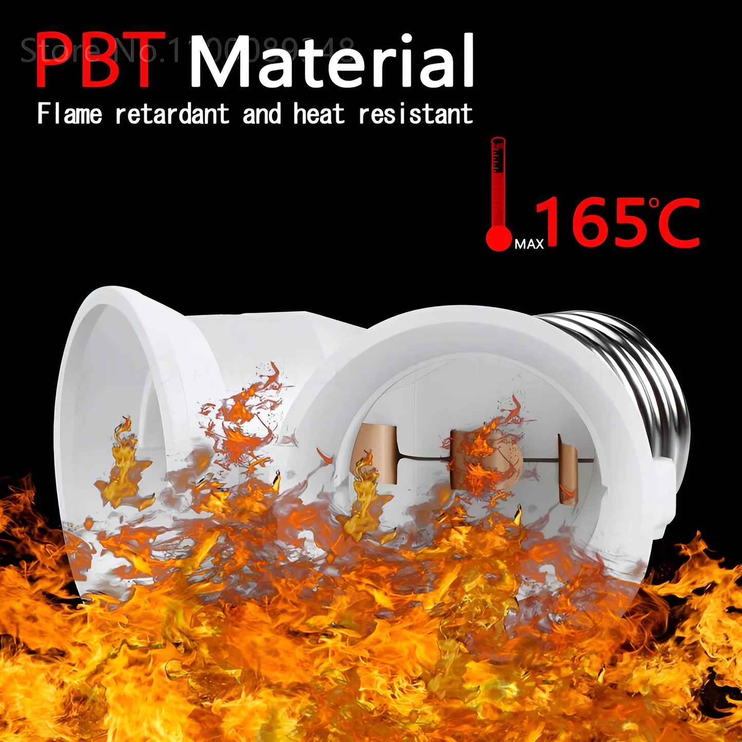 E27 LED Bulb Lamp Holder 3 in 1/4 in 1/5 in 1/ 6 in 1 85-265v E27 Base Socket Splitter LED Lamp Socket Light Bulb Adapter Holder
