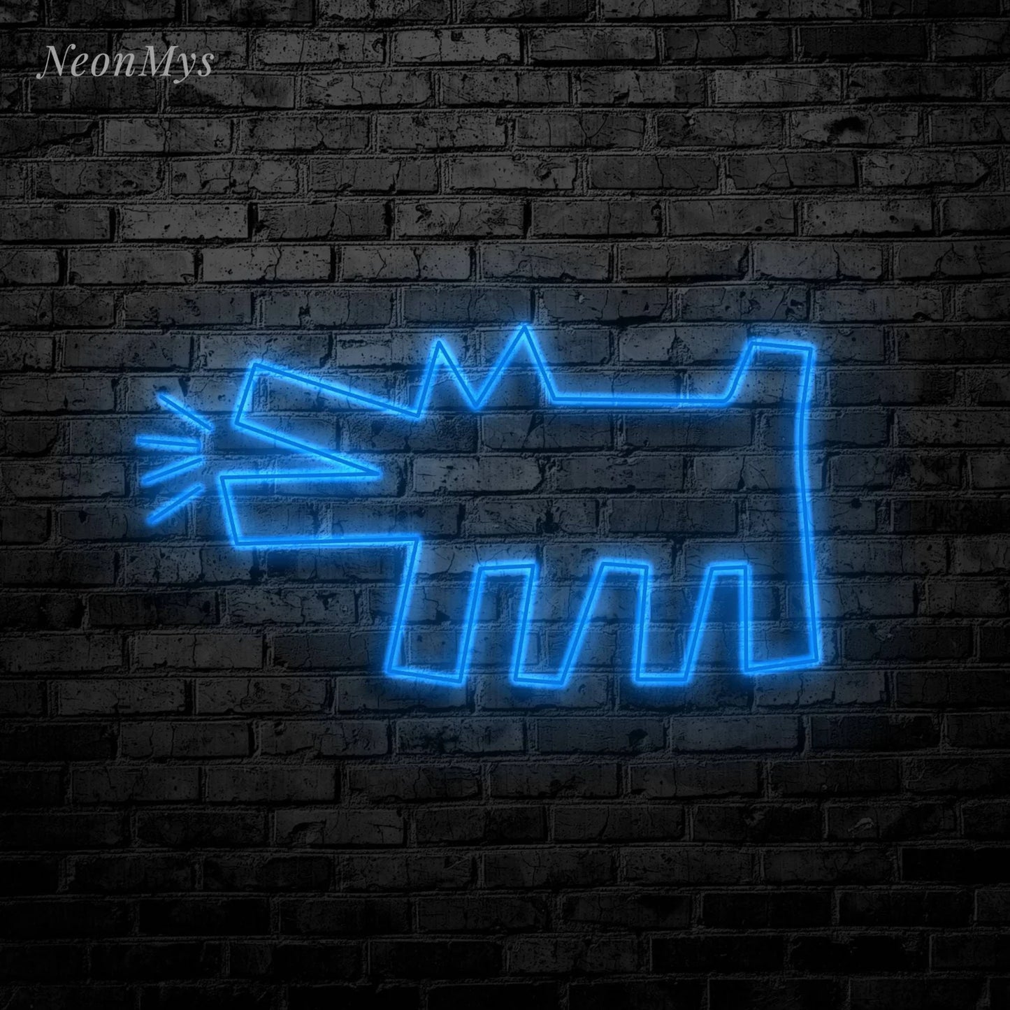 Barking Dog Neon Sign Pet Shop Decor Led Light Birthday Gift for Pet Lover Neon Kids Bedroom wall Art Decor Acrylic Neon Signs