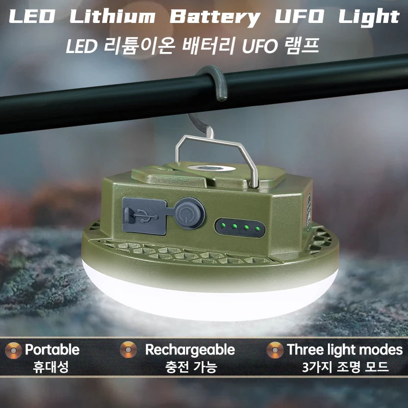 MOSLIGHTING 30W Camping Lantern Rechargeable Flashlight Portable LED Lamp Multifunctional Endurance Outdoor Work Emergency Light