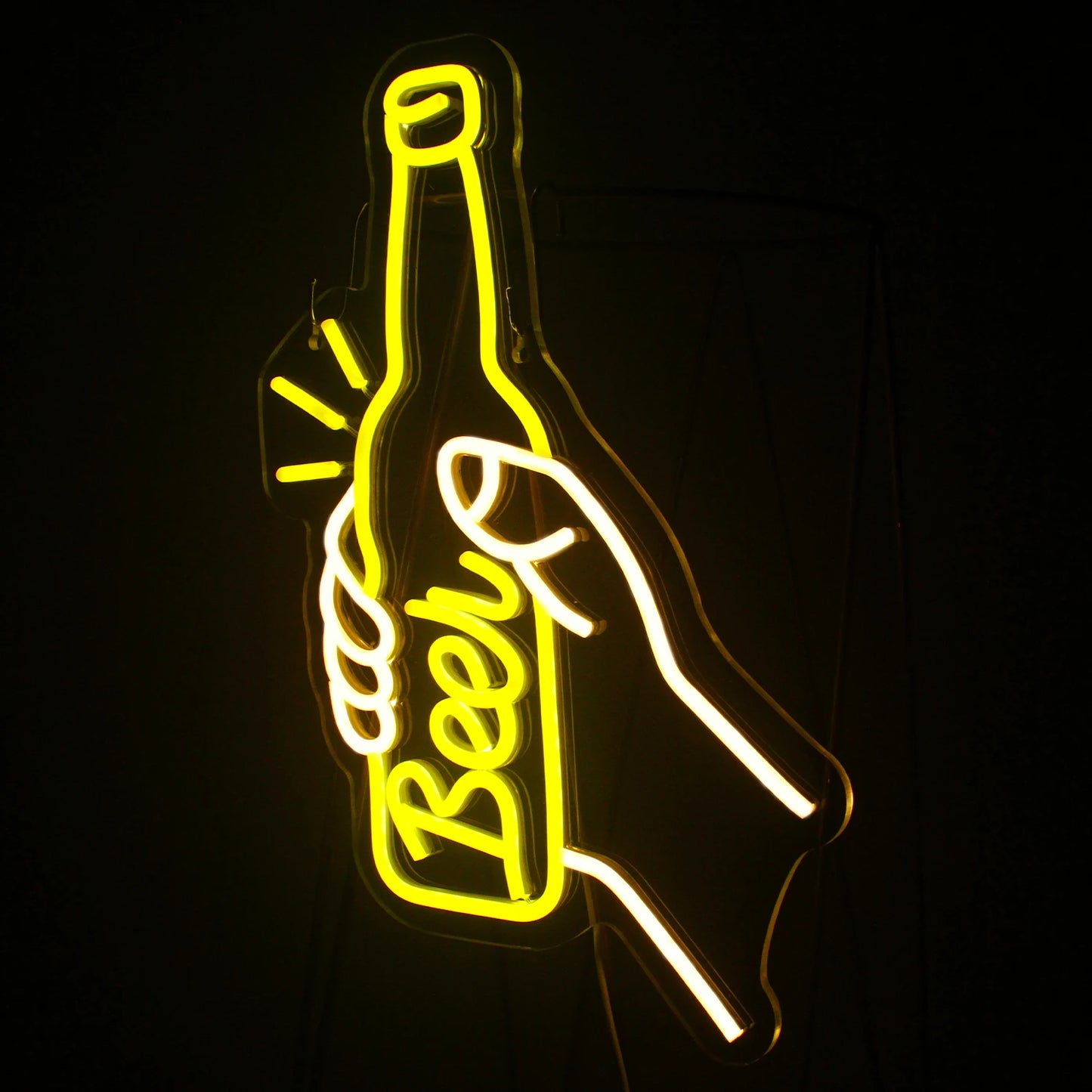 Beer Time Led Neon Sign Shop Bar Restaurant Hotel Decorative Light Neon Bedroom Wall Kitchen Personalized Decor Night Light USB