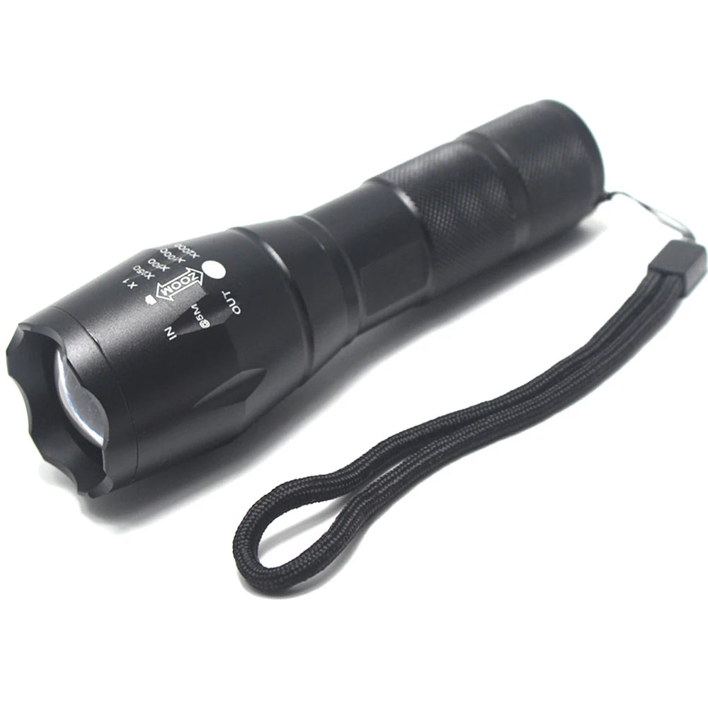 5 mode 501B 502B A100 E5 High brightness L2 15W 3800 lumens T6 Flashlight Professional camping Waterproof Flashlight
