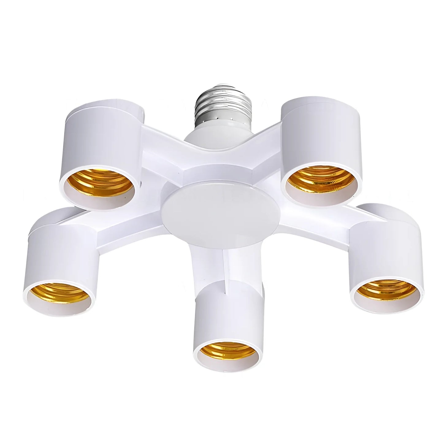 E27 LED Bulb Lamp Holder 3 in 1/4 in 1/5 in 1/ 6 in 1 85-265v E27 Base Socket Splitter LED Lamp Socket Light Bulb Adapter Holder