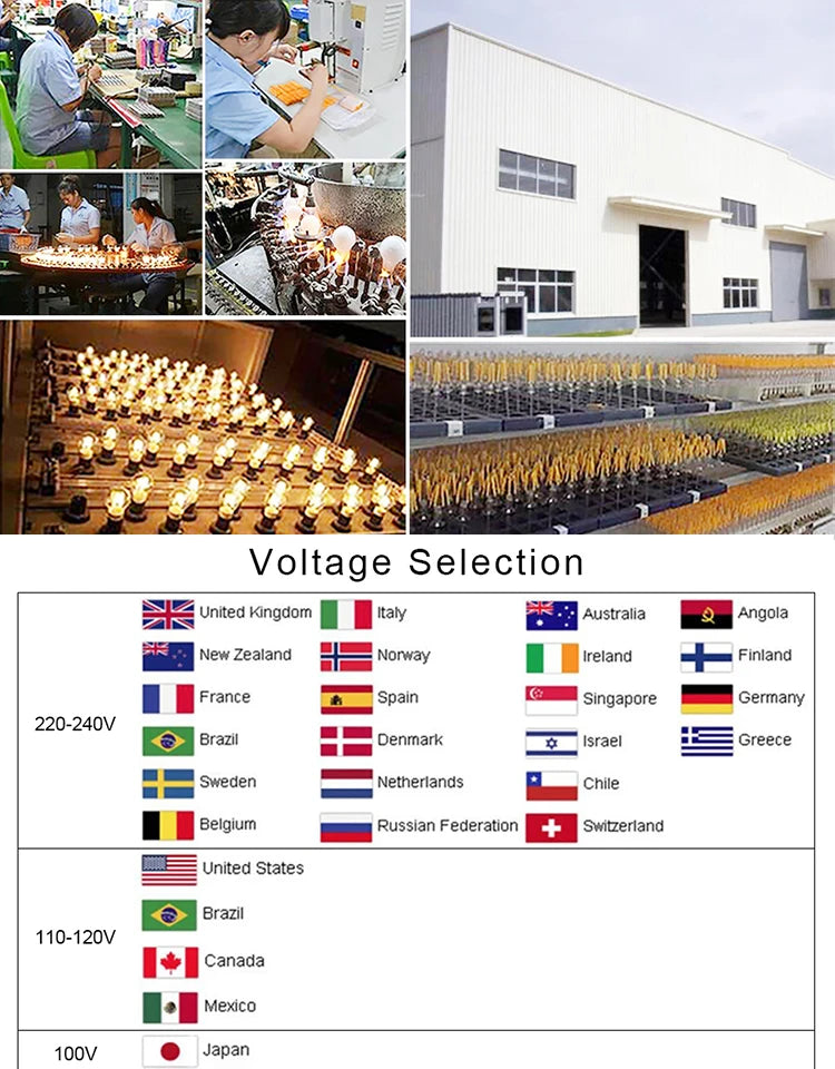 2PCS 4W LED Light Bulb E27 220V A Level Energy Efficiency 850 Lumens Equivalent 60W Incandescent Vintage Edison Led Bulb A60