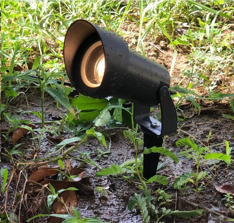 IP65 Outdoor Garden GU10 Mr16 220V 110V LED Lawn Spike Light Pond Path Landscape Spot Light Bulbs