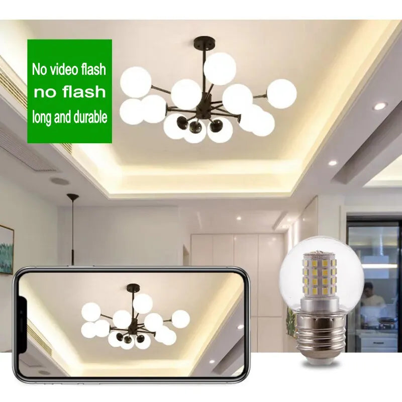 G45 LED Globe Bulb Lamps AC 220V E27 Led Magic Bean Bulb 5W 7W 9W Lamp Spotlight Light Clear Glass Bulb Table Lamp Bulbs