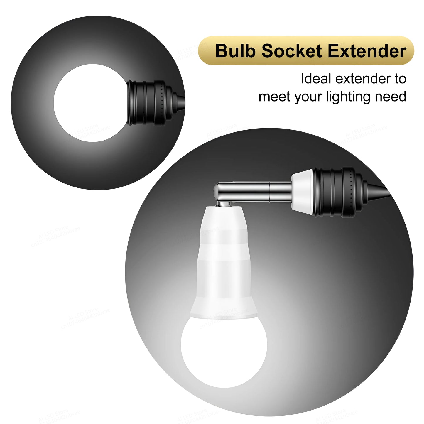 E27 LED Bulb Lamp Holder 3 in 1/4 in 1/5 in 1/ 6 in 1 85-265v E27 Base Socket Splitter LED Lamp Socket Light Bulb Adapter Holder