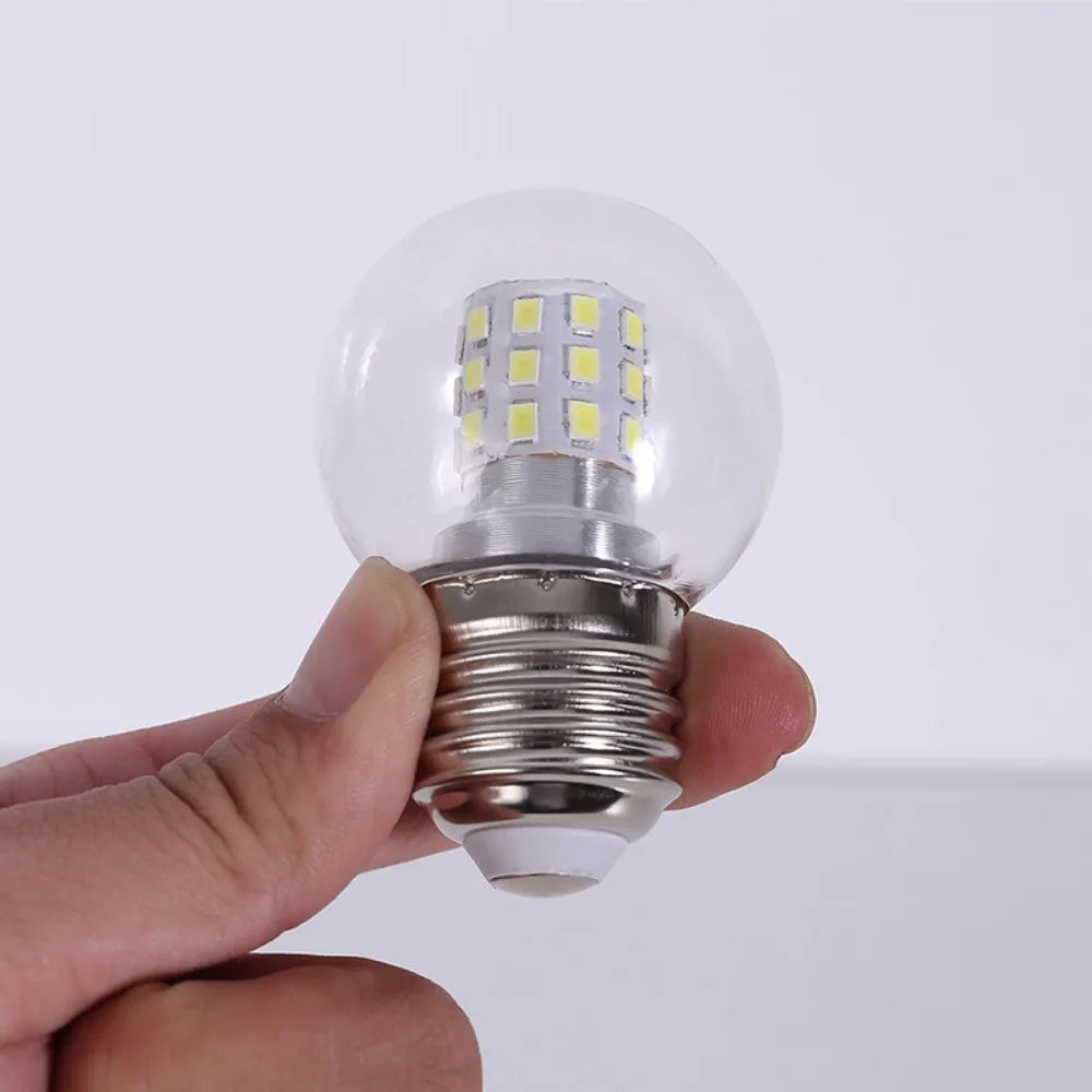 G45 LED Globe Bulb Lamps AC 220V E27 Led Magic Bean Bulb 5W 7W 9W Lamp Spotlight Light Clear Glass Bulb Table Lamp Bulbs