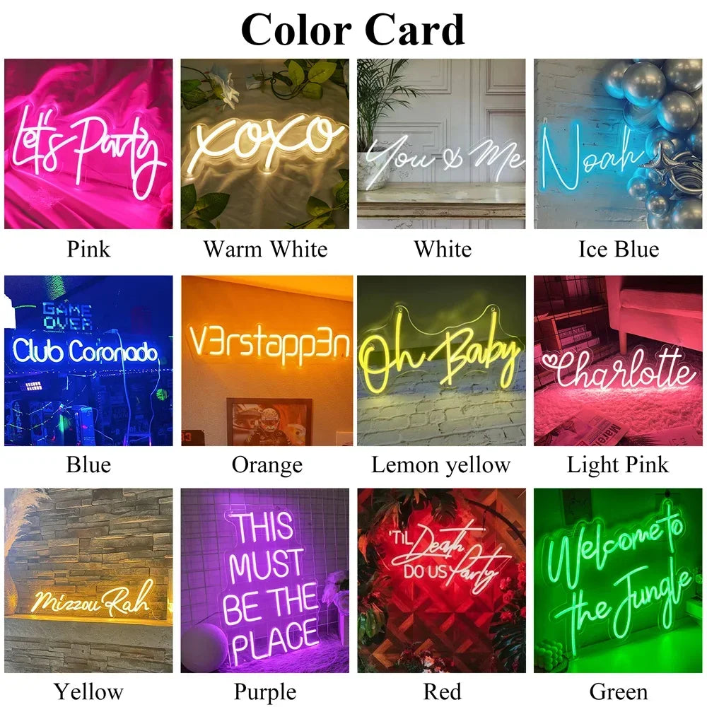 Fox Neon Signs Bar Club Gaming Room Art Wall Decoration Bedroom Christmas Party Decor for Teen Lamp Night Light Animal LED Lamps