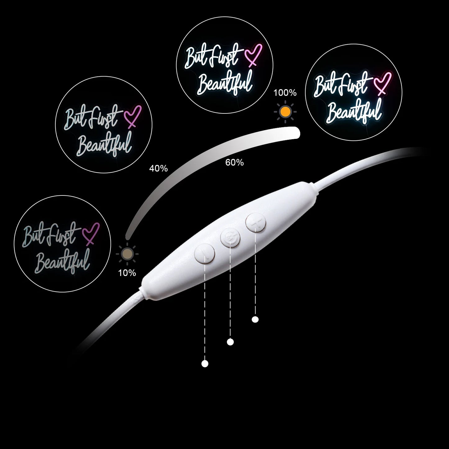 It's Time For Beauty Neon Sign LED Lights Lash Room Decoration Wall Art Neon Light Beauty Lash Salon Studio Wall Decor Signboard