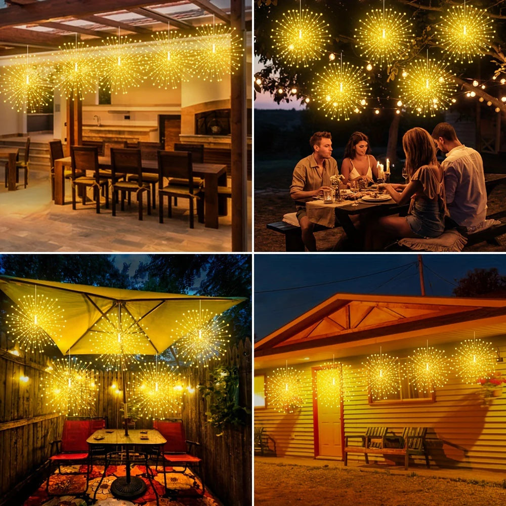 Solar Lights Outdoor Waterproof Solar Garden Lights 8 Modes 360 480 Led Fairy Lights for Garden Patio Tree Decorations Lights