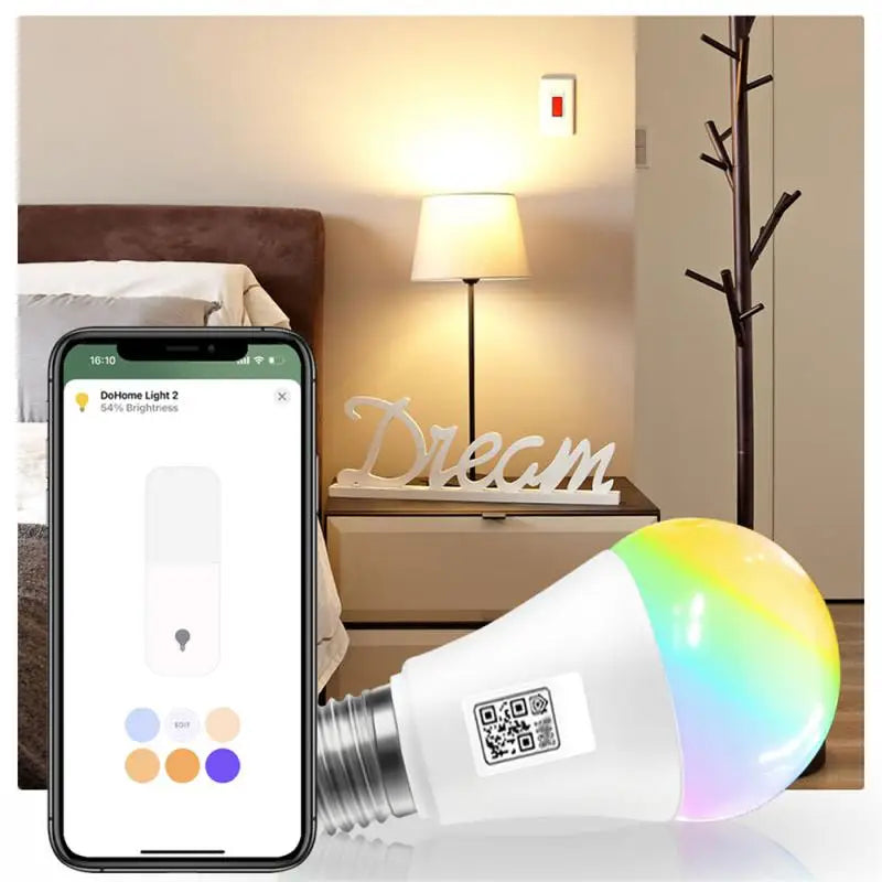 Rgb Cw 15w Smart Home Integration High-quality Energy-efficient Highly Sought-after Smart Led Bulb With Siri Voice Control