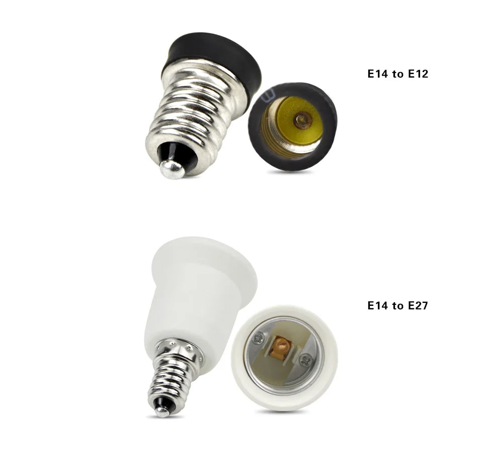 E27 1PCS Lamp Base Lamp Holder Converter Socket Adapter For E14 G9 E12 B22 G4 MR16 GU10 LED Corn Bulb light