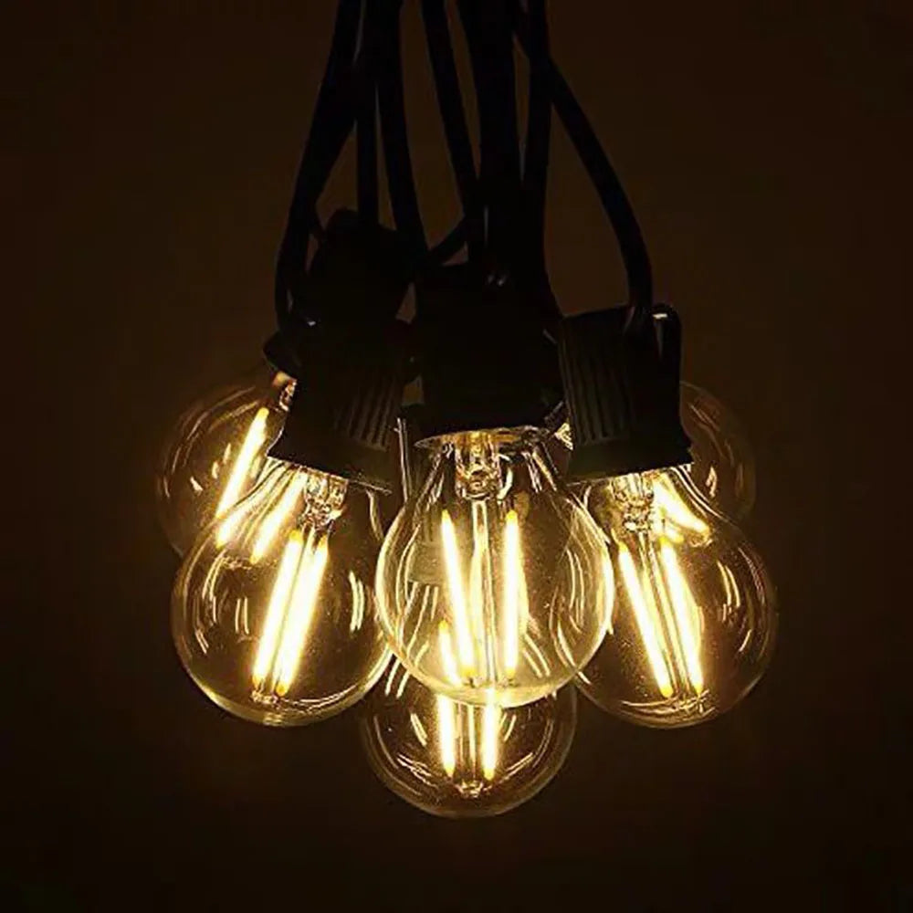 GANRILAND Vintage Low Voltages DC 12V Led Bulbs Amber Glass Soft Warm 2200K E14 E27 B22 Base Marine RV Solar Camping Light Bulb
