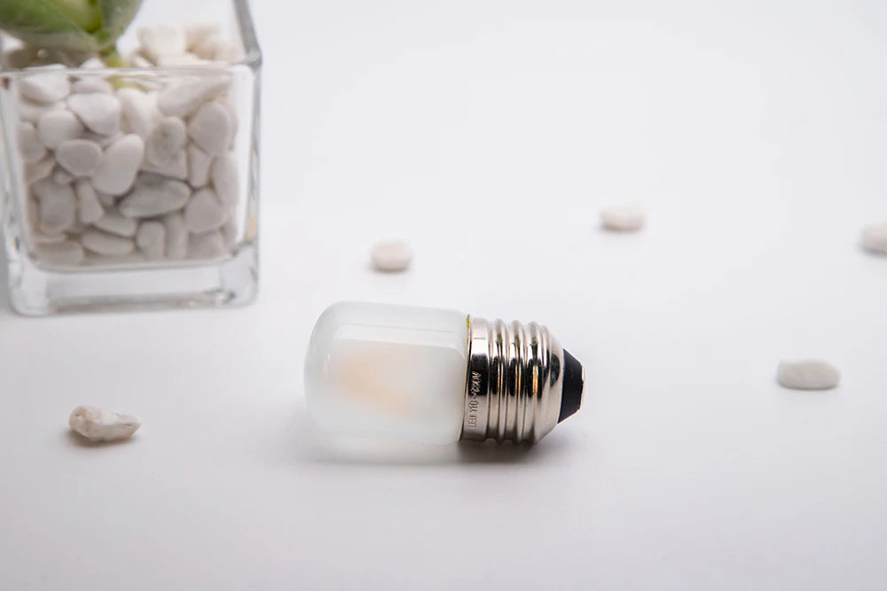 T28 Tubular Led Bulb E27 220V E26 110V 1W Frosted Dimmable Light Bulbs Living Room Pendent Decoration Night Light Replace Source