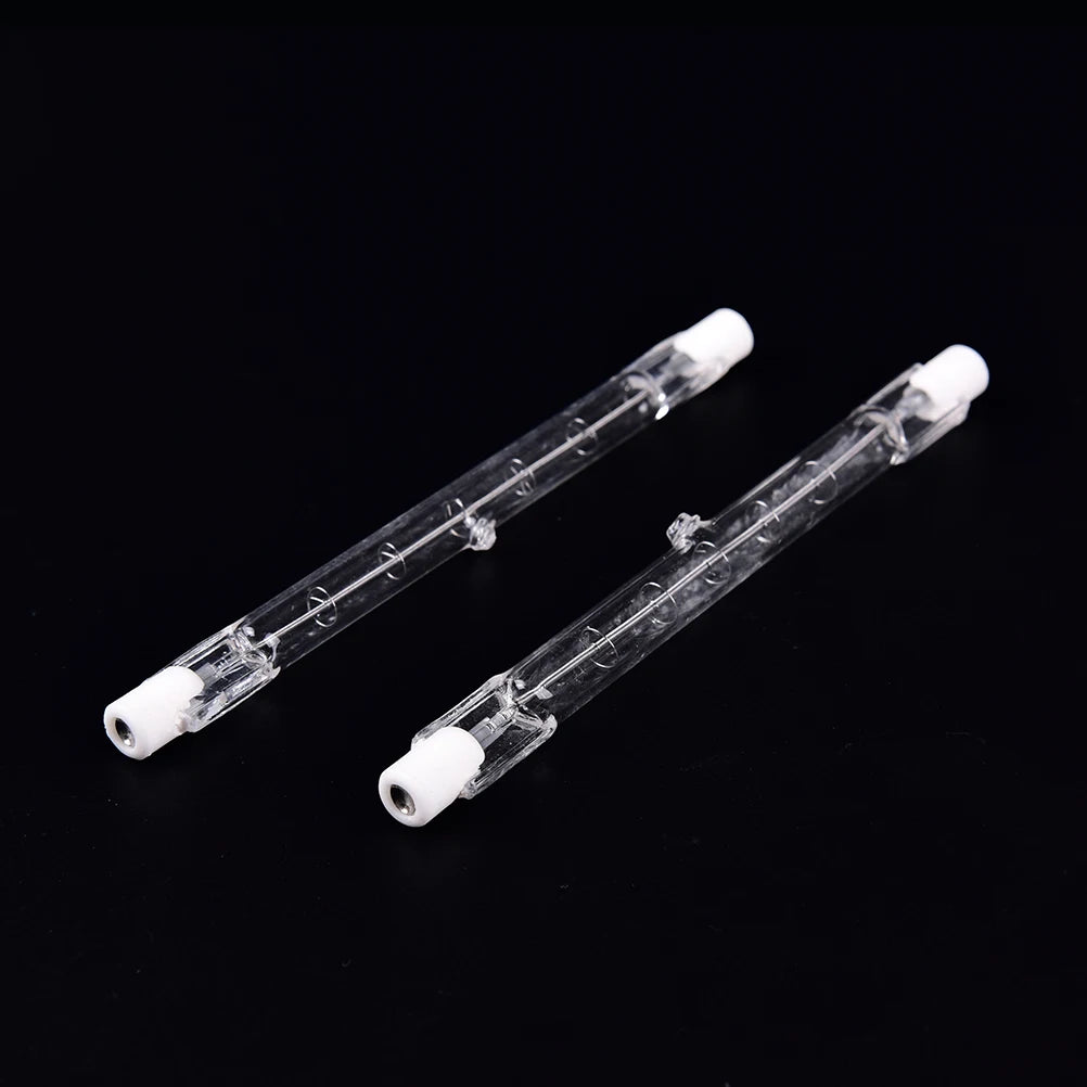 1pc 118mm R7s Halogen Floodlight Bulb Halogen Bulb R7s Bulbs 300W 220V-240V Halogen Lamp Tungsten Filament Double Ended Linear