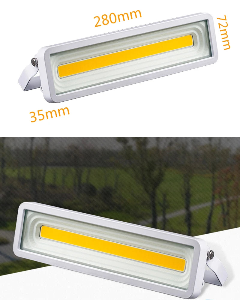 Outdoor LED Flood Light 220V 50W Waterproof Projector Reflector Spotlight Exterior Construction Housing Garage Gate Lamp