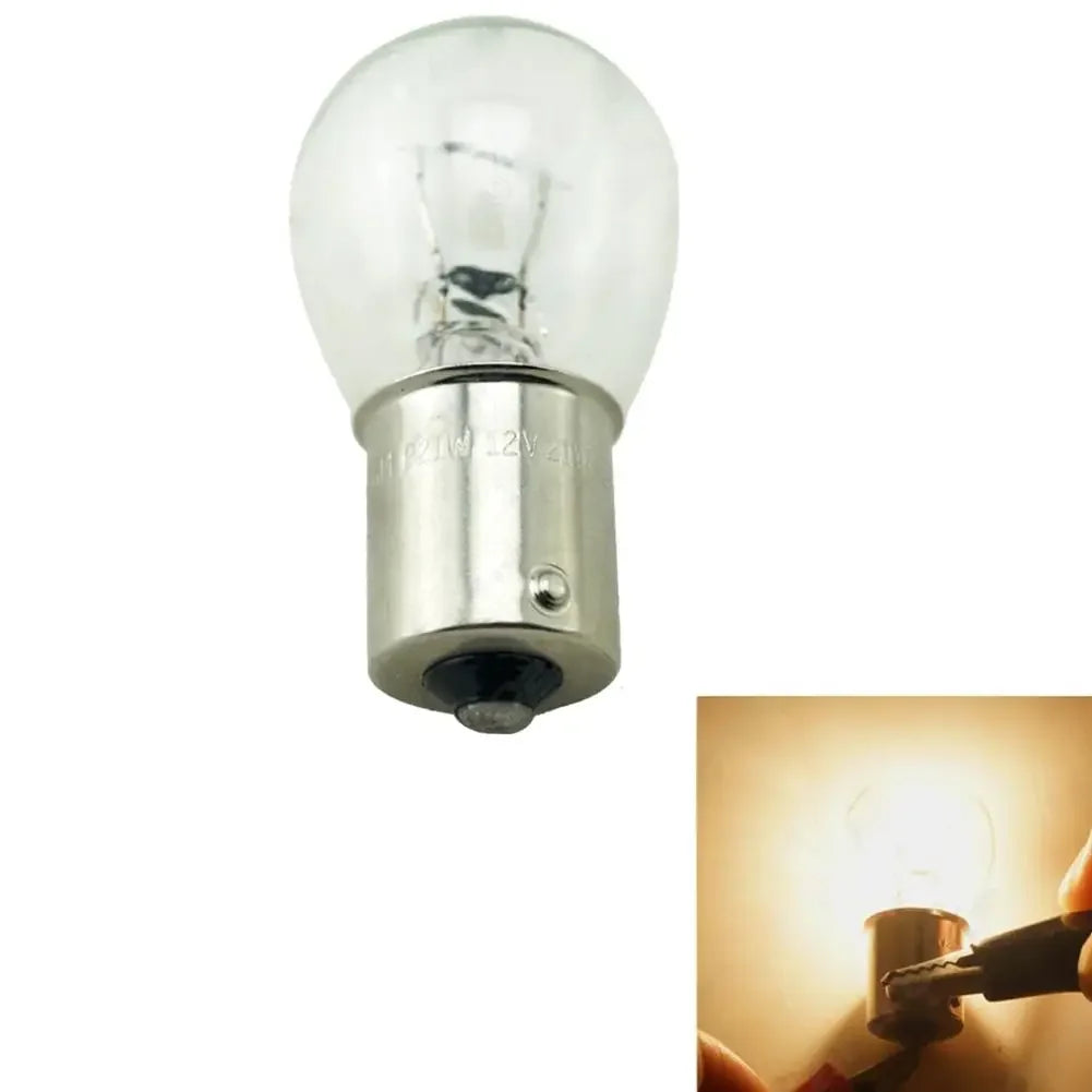 10 Pcs/Set 12V 1156 BA15S S25 Car Tail Lamp Bulbs Reverse Brake Tail Light Turn Signal Replacement Parts